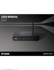 D Link Dir 601 User Manual